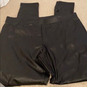 Pleather leggings